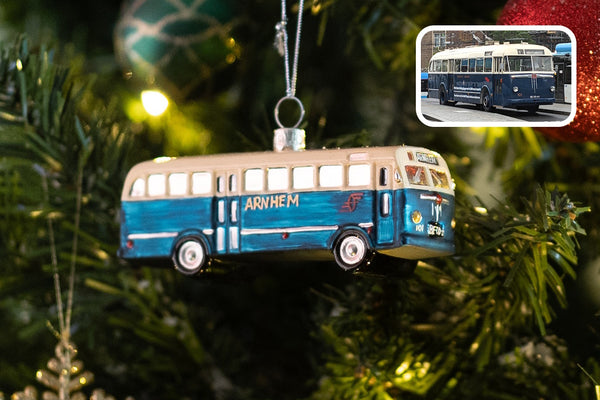 Trolleybus kerstbal - Arnhem